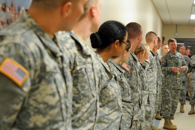 Intel Cmd visits 4IBCT