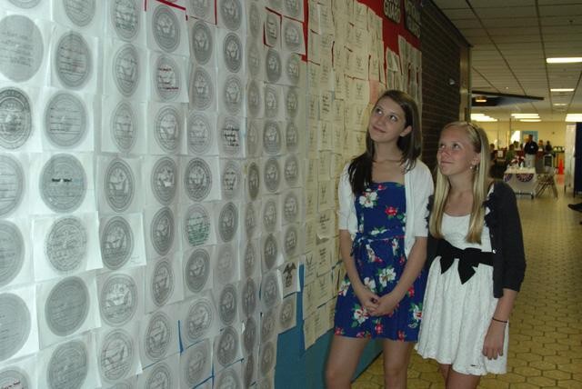 North Harford Middle rededicates Wall of Honor