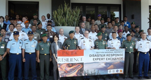 Participants of the Sixth Annual Indonesia PR/DREE.                                                         The distinguished guests: Ms. Kristen Bauer (US Consulate General),