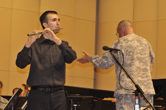 Soloist contest winner accompanies Army Band in performance at Capitol