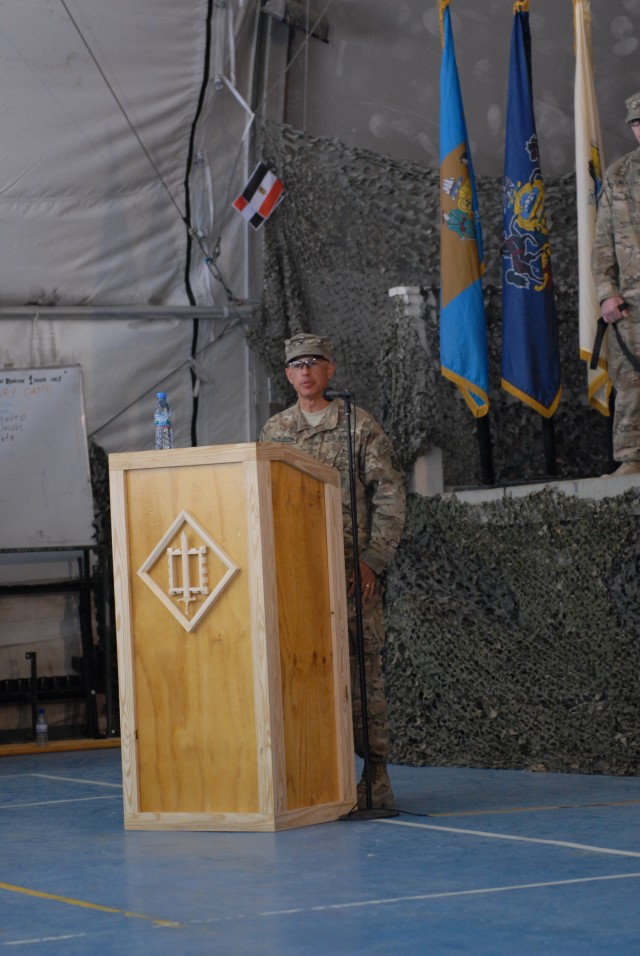 411th Engineers assume control of operations in Afghanistan