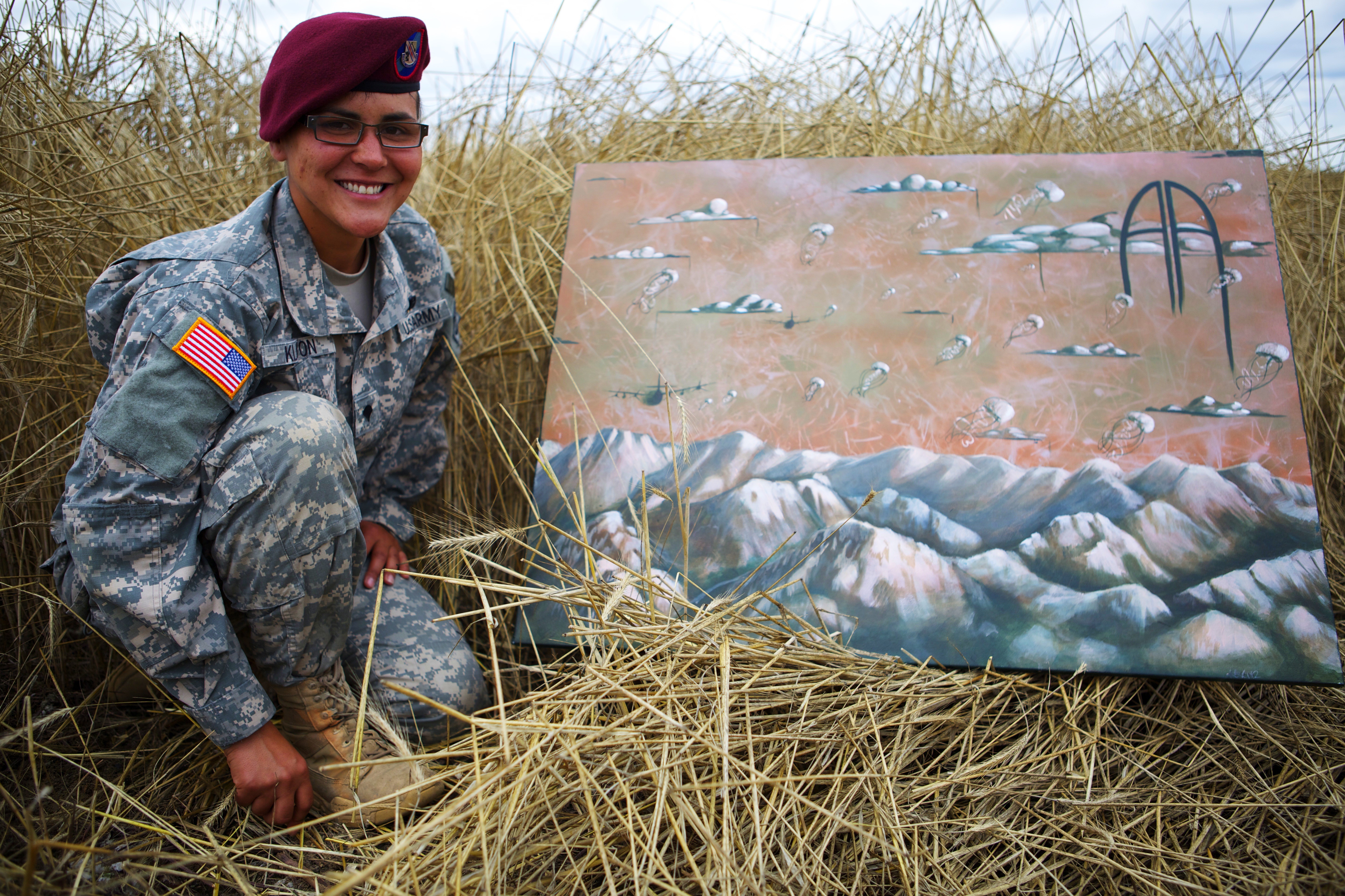 Camo Style US Army Paratroopers With The 82nd Airborne Division