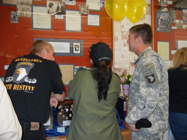 San Mateo Memorial Room wall display