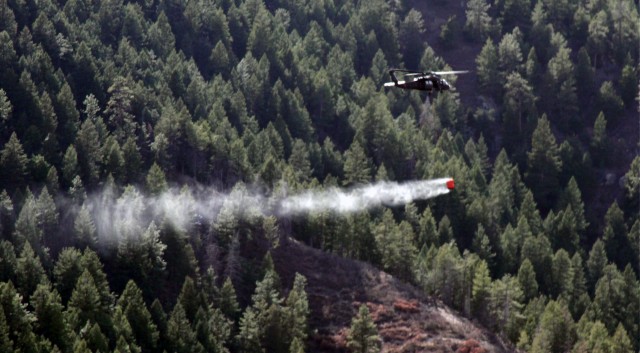 Colorado, New Mexico and Wyoming National Guard battling wildfires