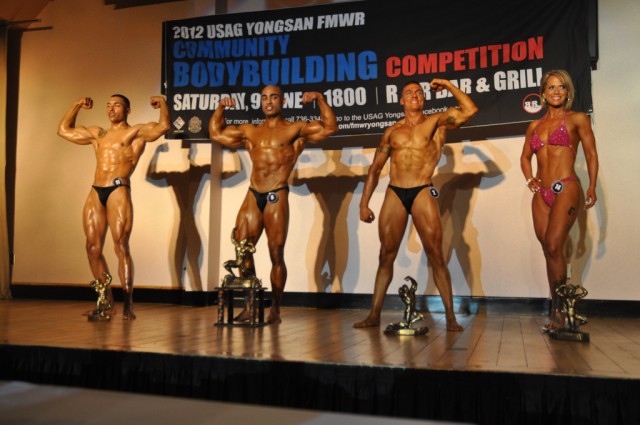 Bodybuilders pump up Yongsan Community