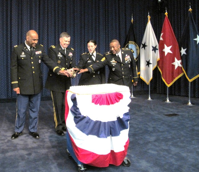 LTG William Phillips at the McNamara DLA Facility 12 June 2012