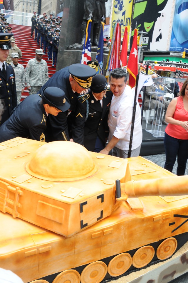237th Army Birthday with Cake Boss