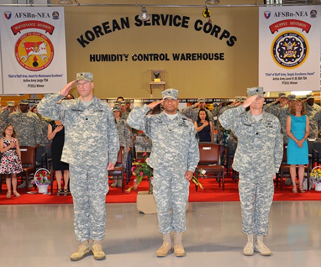 403rd AFSB change of command