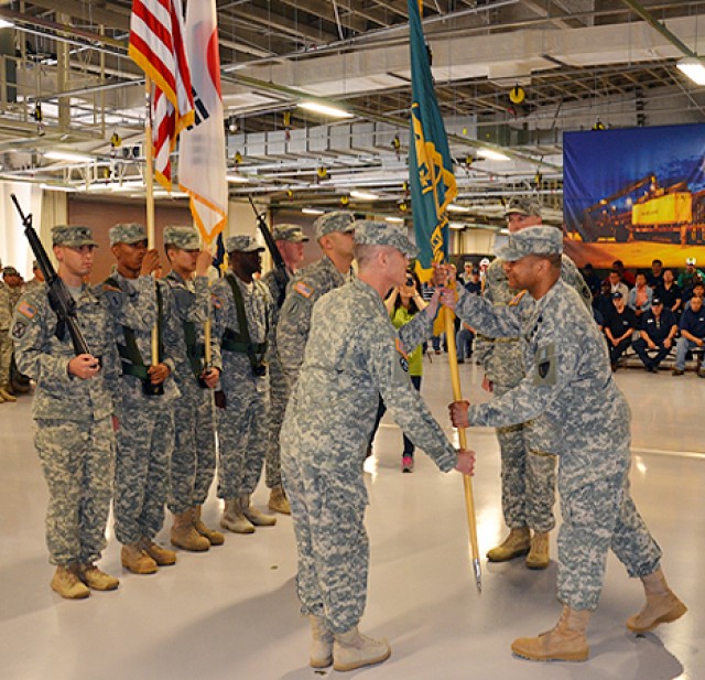 403rd AFSB change of command