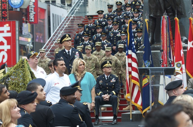 237th Army Birthday celebration held in Times Square