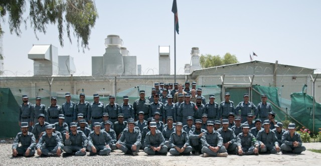 Afghan National Police OCS academy