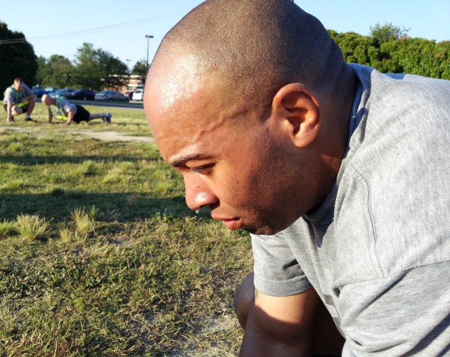 Sgt. 1st Class Elbert Baltrip II, a 7th Sustainment Brigade non-commissioned officer