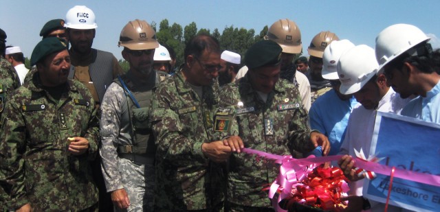 Corps completes Gamberi $5 million flood control project