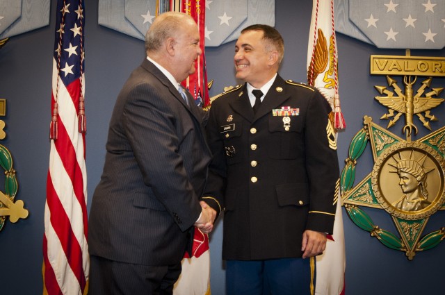 Top Army recruiters, career counselors recognized at the Pentagon