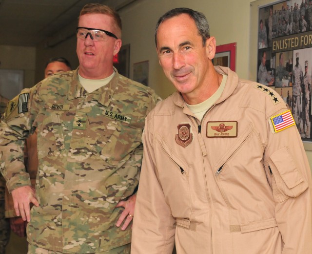 Gen. Johns, Maj. Gen. Dowd tour the DFIP