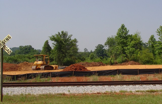 Anniston Army Depot begins construction of new rail spur