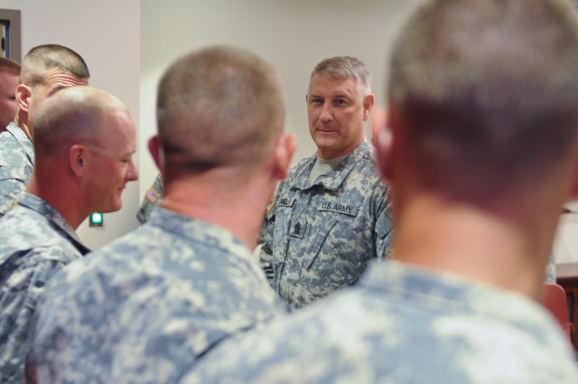 Chandler urges NCOs to promote culture of professionalism