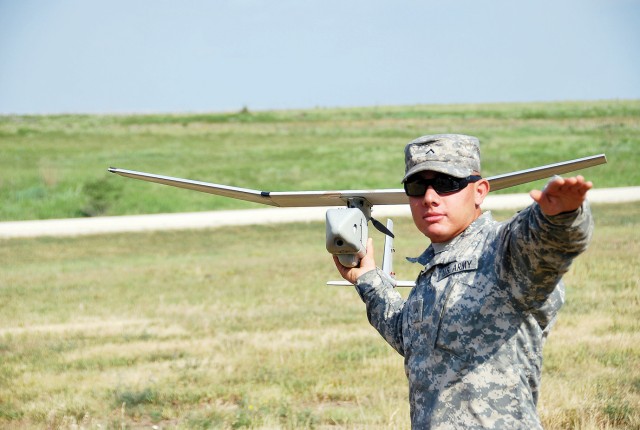 Fort Riley Soldiers learn to fly Army's smallest UAS