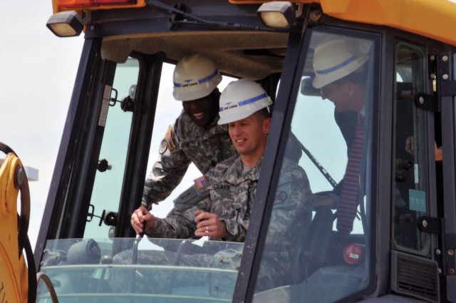 Officials break ground on new hotel at Fort Riley