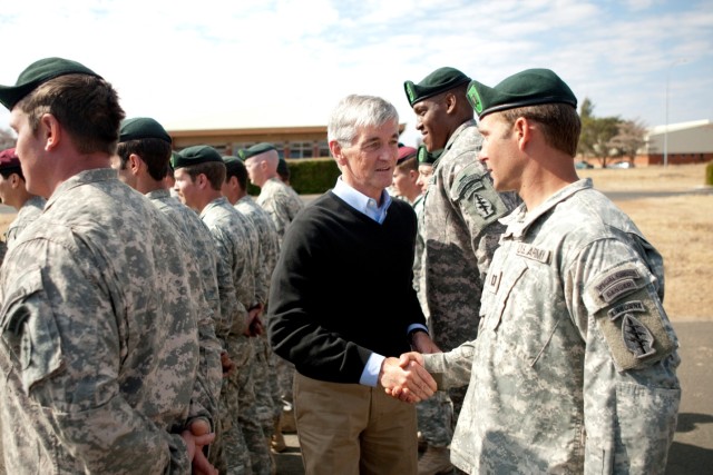 Secretary, Ambassador observe U.S. and Botswana Defense Force exercise