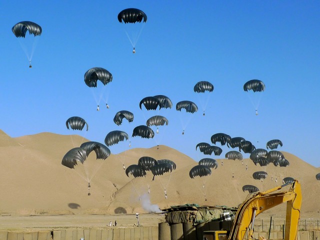 Cargo Parachute Drop