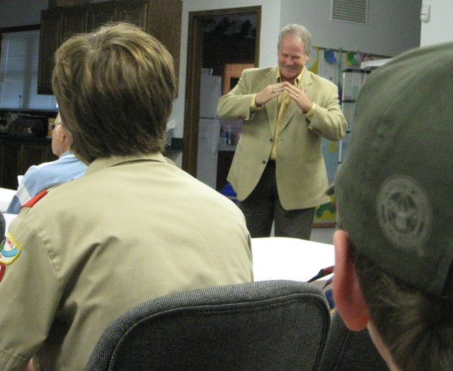 George Eaton at Port Byron Historical Society