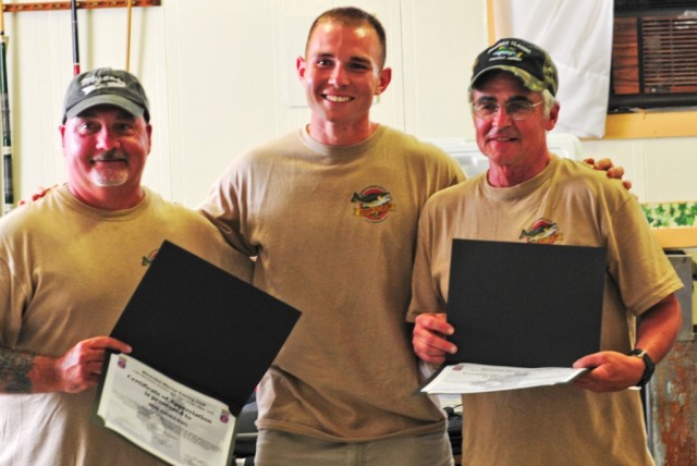 Soldier thanks fishing derby organizers