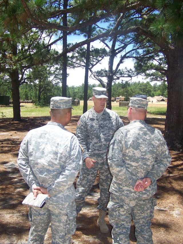 FORSCOM G-4 visits annual quartermaster training