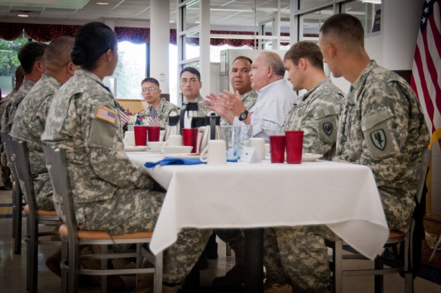 Westphal visits Fort Rucker