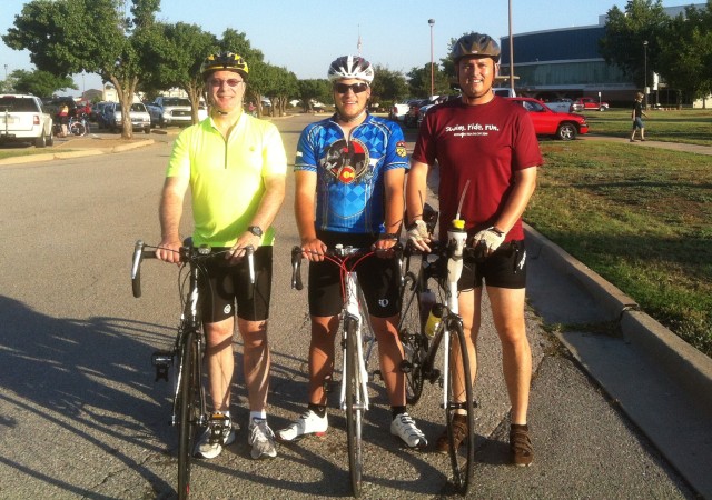 U.S. Army Corps of Engineers, Tulsa Distirct employees ride to remember Chapman