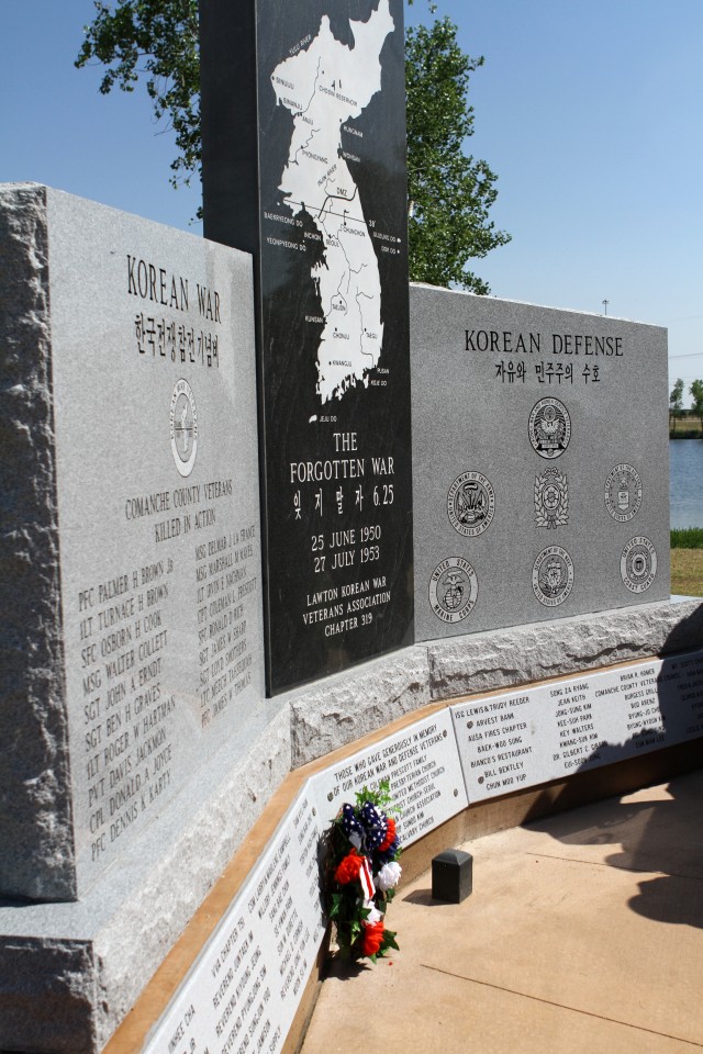 Korean War monument