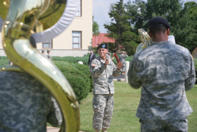 Leading the band