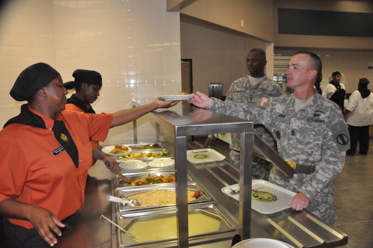 Dining facility aims for taste of victory Article The United States