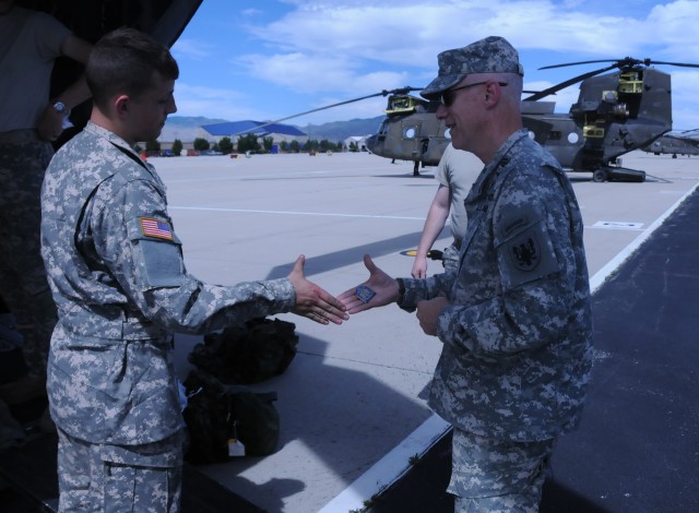 11th Aviation commander joins in gunnery and flight activities