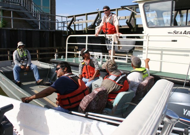 USACE Galveston District boat operators hone their seamanship skills