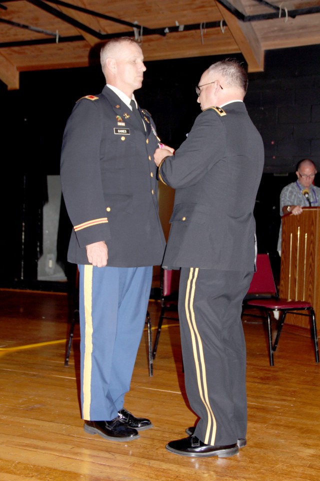 Col. Joseph Gaines Retires