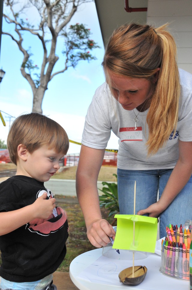 65th Engineer Battalion Soldiers serve as Battle Buddies for Gold Star Children