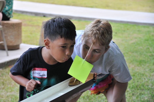 65th Engineer Battalion Soldiers serve as Battle Buddies for Gold Star Children