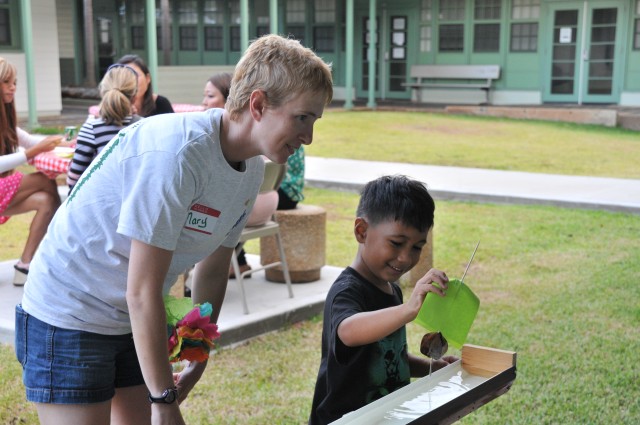 65th Engineer Battalion Soldiers serve as Battle Buddies for Gold Star Children