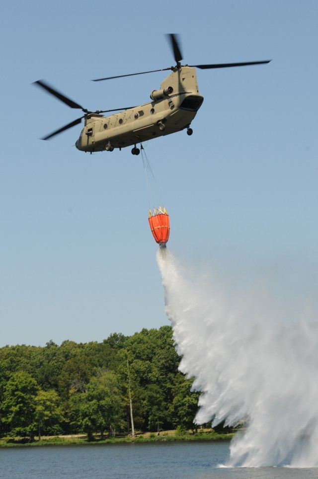 Heat wave highlights importance of Bambi Bucket training