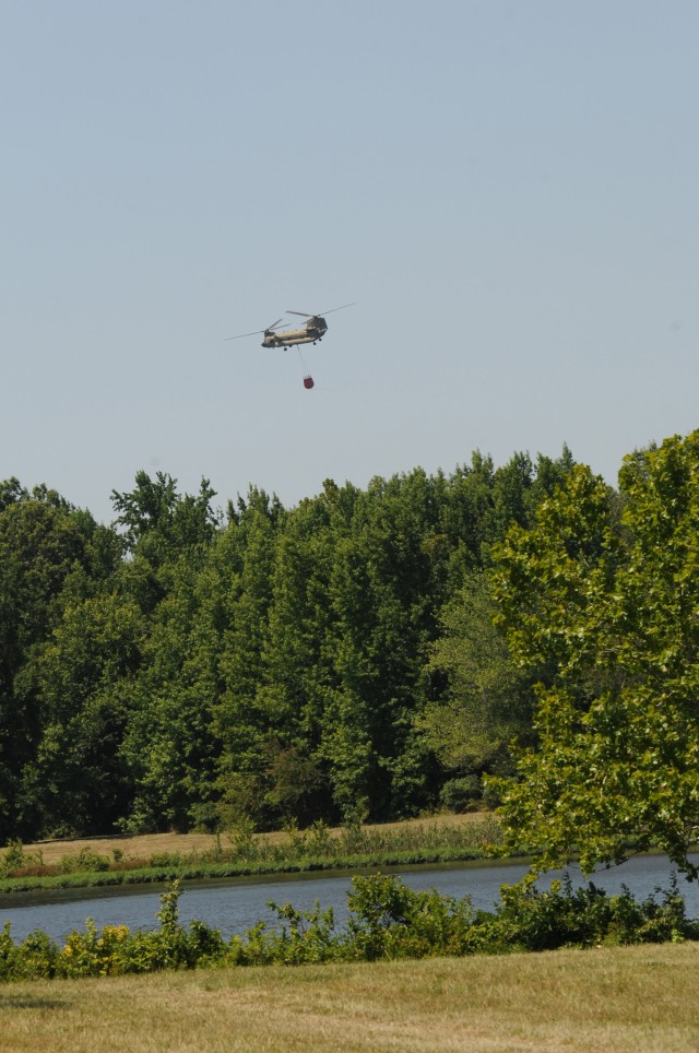 Heat wave highlights importance of Bambi Bucket training