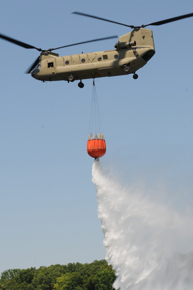Heat wave highlights importance of Bambi Bucket training