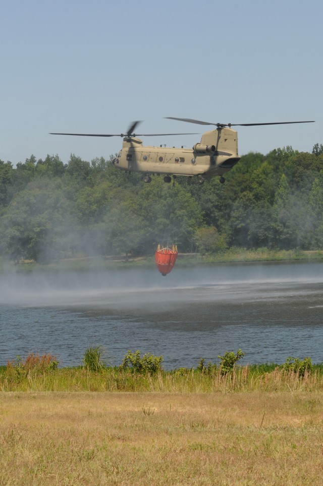 Heat wave highlights importance of Bambi Bucket training