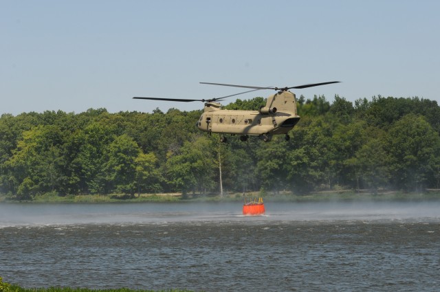 Heat wave highlights importance of Bambi Bucket training
