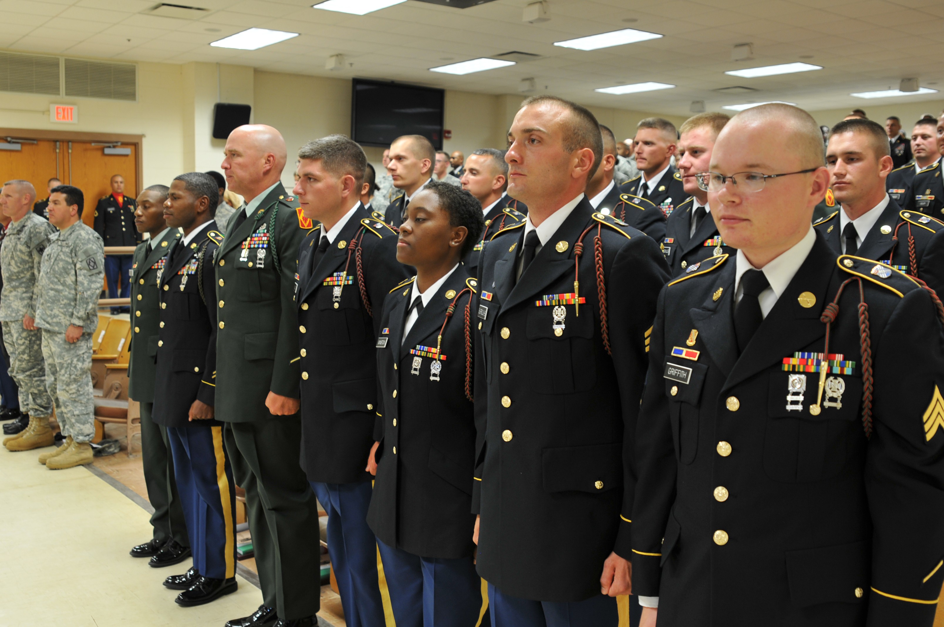 Soldiers Join NCO Ranks Article The United States Army