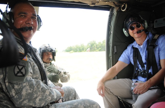 Gary Sinise visits Soldiers, Families at Fort Rucker