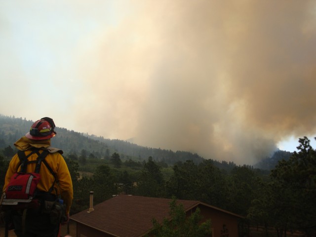 Fort Carson fire department supports city, county