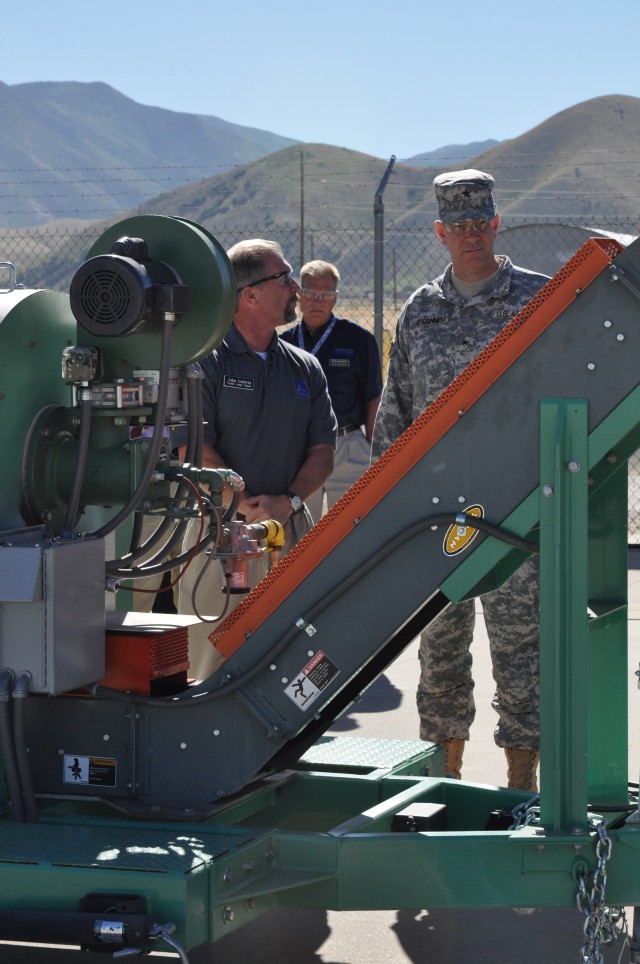 Brig. Gen. Kevin O'Connell Visits Tooele Army Depot