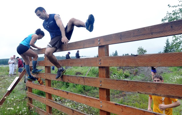 Almost home at JBLM Mud Run