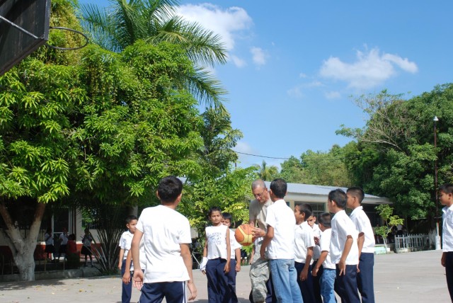 Guardsmen improve San Pedro Sula school during Honduras mission
